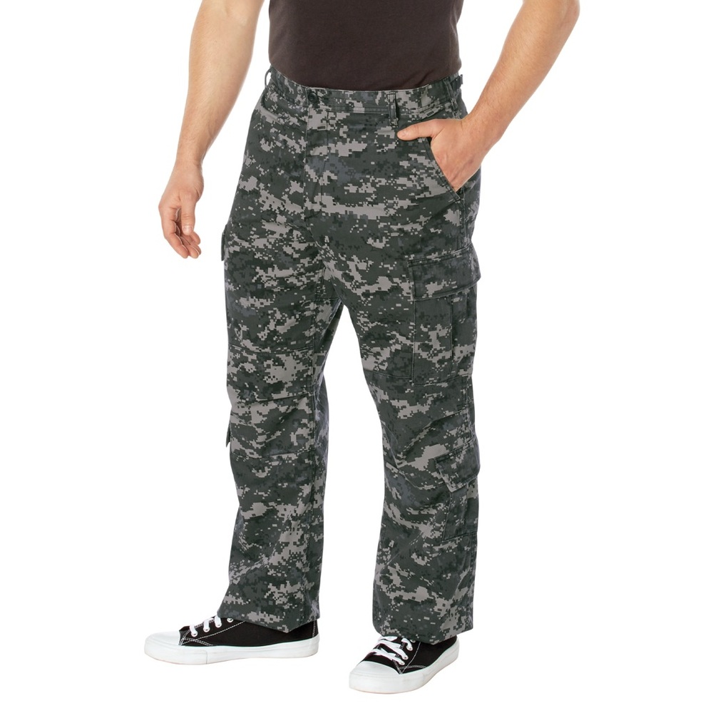 Rothco B.D.U Black Digital Camo Tactical Pants